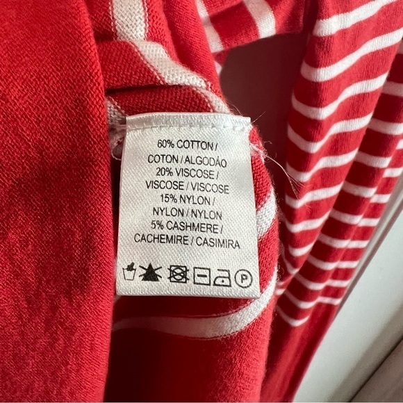 Fairway & Greene Women's Lia Sweater Sun Kiss Coral cashmere blend - Picture 7 of 7